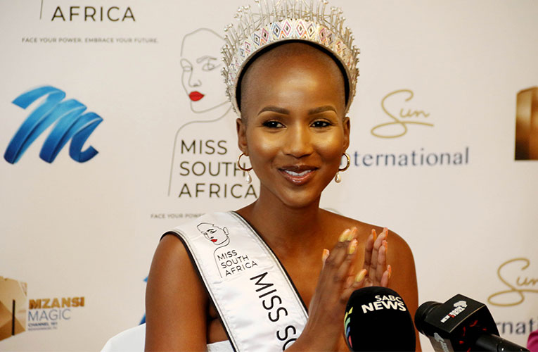 Shudufhadzo Musida’s first day as Miss South Africa 2020