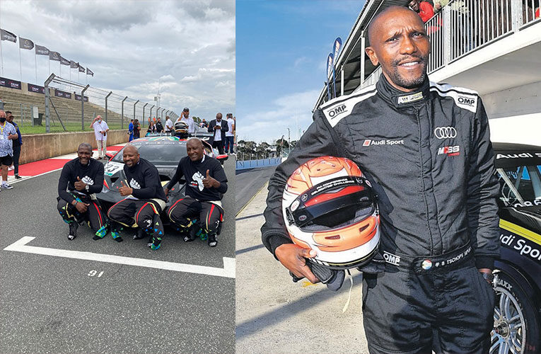 An all black motor racing team took a good account of themselves in the art of motor racing over the weekend