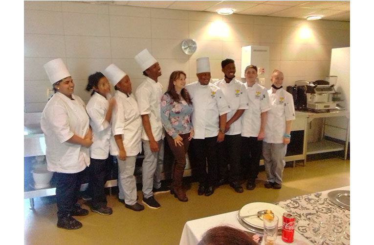 Chef Siya leading Junior Culinary team to African Culinary Cup competition in Abu Dhabi