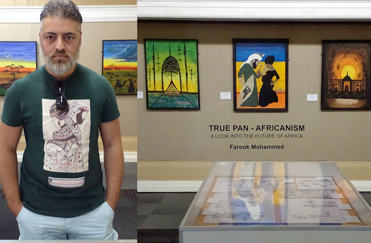 Philosophy of Pan Africanism through the eye of visual artist Farook Mahommed￼