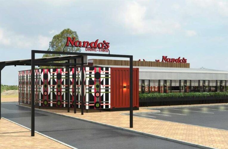 Nando’s launches its first Casa Quadrado in South Africa in Kathorus, a container restaurant with a drive-thru