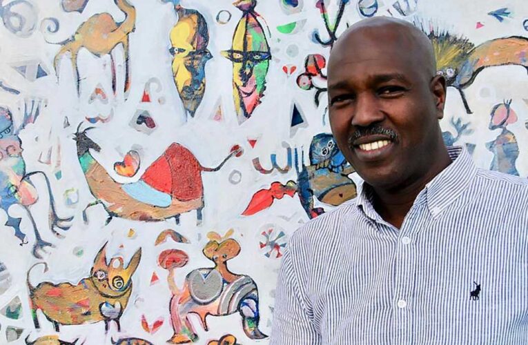 Sudanese Hussein Salim declared Artist of the Month by The Melrose Gallery