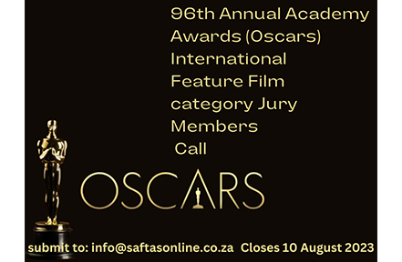 Opportunity for South African film practitioners to become jury members for the Oscars