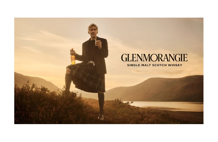 Cinematic icon, Harrison Ford announced Face of top whiskey brand Glenmorangie’s new campaign