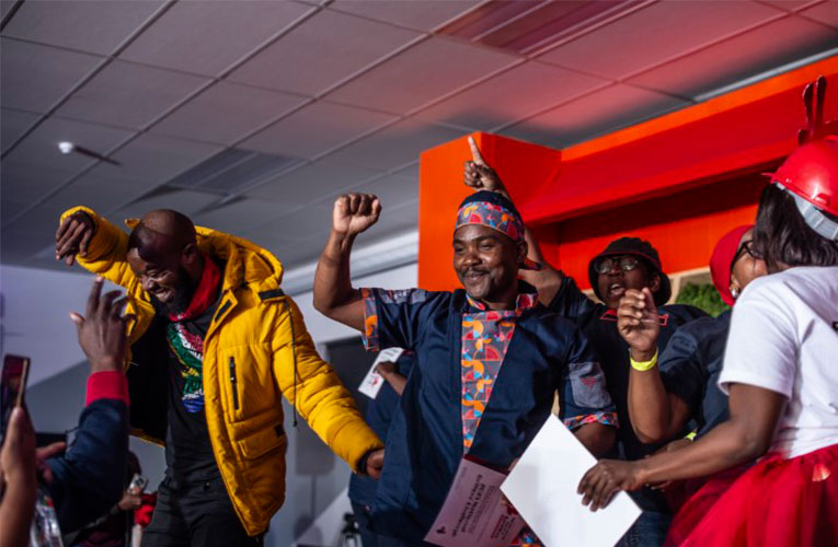 Nandos griller Tiyelo Molobela from Nelspruit declared the best in South Africa at fierce grilling competition