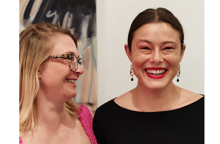 Olivia Pintér’s exhibition invites viewers into an intimate dialogue between hand, material, and movement