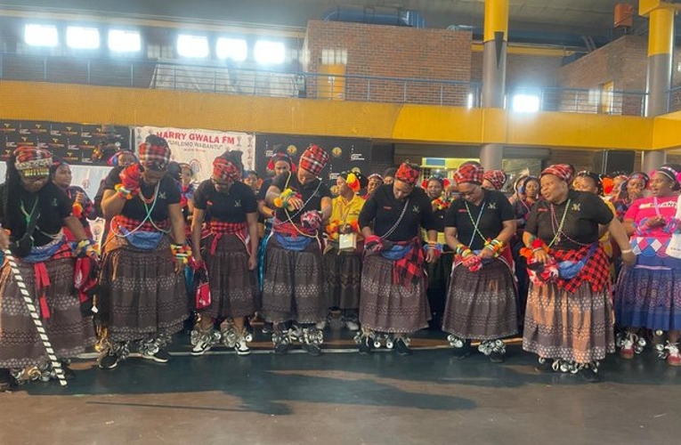 AmaBhaca celebrate their rich cultural heritage in a colourful display of dance