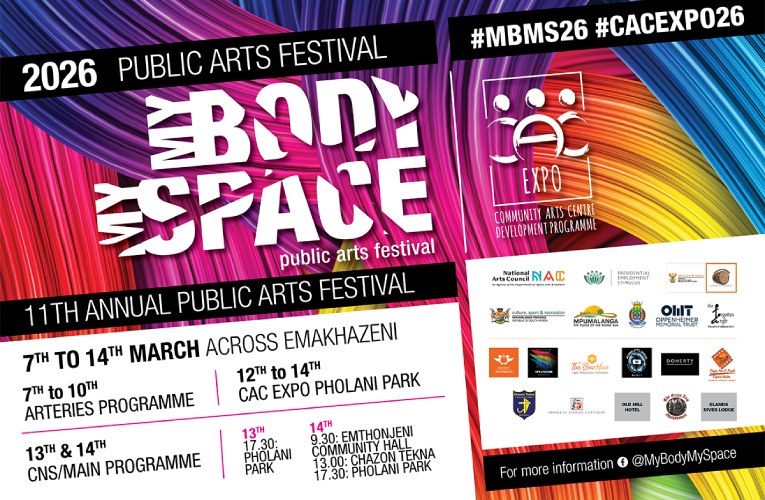 At the My Body My Space dance feast promises to transform the rural Mpumalanga streets into dance floors
