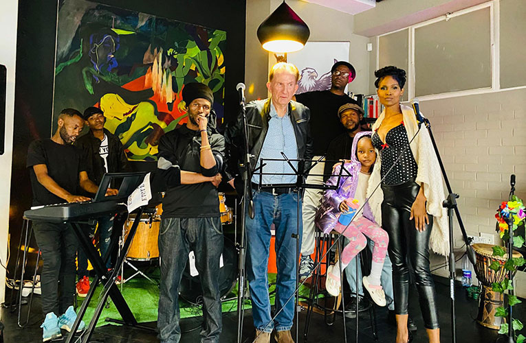 International banker and musician Ezra Silosky found his voice through tragedy, now proud member of unique band Eagle’s Groove